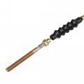 Uxcell Black Motorcycle Motorbike Front Brake Cable Wire Replacement For Honda Cg125