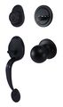 East West Consolidated Savannah Series Oil Rubbed Bronze Handleset With Single Cylinder 931-us10b-1x 