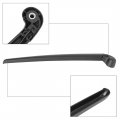 X Autohaux 8e9955425c 8e9955407c Rear Windshield Wiper Blade Arm Set 430mm 17inch For Audi A3 2006-2013 A4 Avant 2001-2008