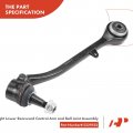 A-premium Front Right Rearward Lower Control Arm With Ball Joint Bushing Compatible Bmw X3 2004-2010