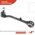 A-premium Front Right Rearward Lower Control Arm With Ball Joint Bushing Compatible Bmw X3 2004-2010