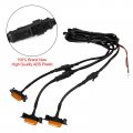 Topteng Grille Led Lights Kit 3pcs Front Bumper Hood Fit For Toyota Tacoma 2001-2011 Trd Pro 2016-2023