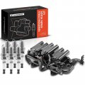 A-premium Ignition Coil Pack And Iridium Spark Plugs Kits Compatible With Hyundai Santa Fe 2001006 V6 2 7l Tiburon 2003-2008 2