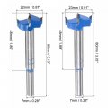 Uxcell Tungsten Carbide Forstner Drill Bit Set 22mm 23mm Woodworking Wood Hole Opener Hinge Drilling Boring Cutter