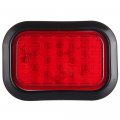 Ocpty 12led Universal Side Marker Light 2pcs Red Trailer Lamp Stop Turn Tail Fit For Boats Van Truck Pickups 12v Waterproof