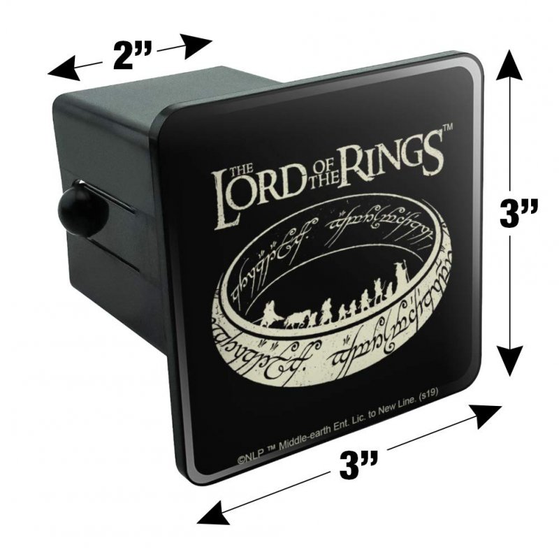 The Lord Of Rings Journey Tow Trailer Hitch Cover Plug Insert