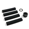Rear Hatch Motor Pull Down Nylon Guides Kit For 1986-1991 Camaro Firebird 