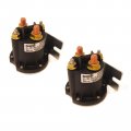 The Rop Shop Pack Of 2-12v Motor Solenoid Intermittent Duty For Boss Rt3 Standard Steel