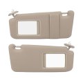 Sun Visors For Toyota Venza 2009 2010 2011 2012 2013 2014 2015 2016 Driver And Passenger Side Pair Beige Fits Vehicles With 