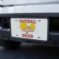 Graphics More Hey Arnold Football Head Novelty Metal Vanity Tag License Plate