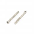 Uxcell 50 Pcs M2x20mm Stainless Steel Countersunk Flat Head Phillips Machine Screws Bolts