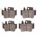 Porsche 911 2002 2003 2004 2005 Disc Brake Pads Low Metallic Friction Electronic Pad Wear Sensor 91mm 58in Inner Height 121 4mm 