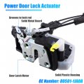 X Autohaux Front Left Driver Side Door Latch Actuator With Cable Assembly For Nissan Quest 3 5l V6 2011-2017 80501-1ja0a Double