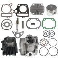 Big Bore Cylinder Head Piston Gasket Top End Kit Replacement For Crf70 Atc70 Xr70 Trx70 Size 47mm 