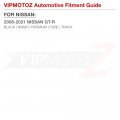 Vipmotoz Full Led Sequential Signal Front Side Marker Lights Parking Lamps Compatible With 2008-2020 Nissan Gt-r Chrome Housing