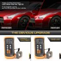 Vipmotoz Full Led Sequential Signal Front Side Marker Lights Parking Lamps Compatible With 2008-2020 Nissan Gt-r Chrome Housing