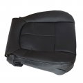 Secosautoparts Front Driver Passenger Side Bottom Replacement Leather Seat Cover Black Compatible With Ford F150 Lariat 2009