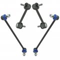Front And Rear Sway Bar Stabilizer Link Set Psa55969 For 2003 2008 Hyundai Tiburon 4 Piece Kit 