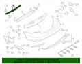 Genuine Securing Strip Rear Center Vw Jetta 163 5c6807863b
