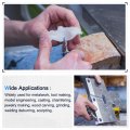 Uxcell Tungsten Carbide Rotary Files 1 4 6mm Shank Cutting Dia Double Cut Cylinder Grinding Cutter Tools For Wood Soft Metal