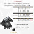 A-premium Power Window Lift Motor Compatible With Mazda 3 2004-2009 5 2006-2015 6 20-2008 3 Sport 2009 Cx-7 2007-2012 Cx-9 Rx-8