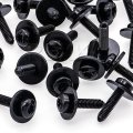 Rexka 15pcs M6-1 0 X 25mm T30 Torx Drive Air Deflector Radiator Support Front Bumper Screw For Vw Audi N90993603 N-909-936-03- 
