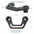 Light Mounting Bracketsa Hood Mounta Pair A Pillar Windshield Bracket Replacement For Jeep Wrangler Jl Jlu 2018a 2022 Blue