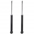 Rear Shock Absorbers Pair For 2006-2011 Hyundai Accent Kia Rio And Rio5 Replace 348002 5621 Black Alloy Steel Shocks Set 