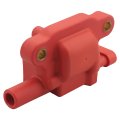 Mas Set Of 8 Red Ignition Coil And 5mm Wire With Iridium Spark Plug For Chevy Gmc Avalanche Corvette Silverado Express Sierra 