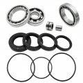 Rear Differential Ring Pinion Gear Bearings Seals Kit Compatible With Honda Fourtrax 300 Trx300 2x4 Trx300fw 4x4 1988-2000
