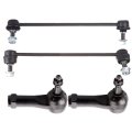 4 Piece Suspension Kit Front Outer Tie Rod Ends And Sway Bar End Links Es800030 K80460 K80461 For Chevrolet Equinox 2005 2009 