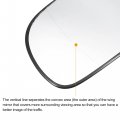 X Autohaux Car Rearview Left Driver Side Heated Mirror Glass Replacement W Backing Plate For Dodge Caravan Chrysler Town