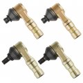 Caltric Complete Upper And Lower Ball Joint Set Compatible With Suzuki Quadrunner 300 Lt300e Lt-300e 1987-1989