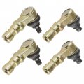 Caltric Complete Upper And Lower Ball Joint Set Compatible With Suzuki Quadrunner 300 Lt300e Lt-300e 1987-1989