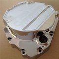 Hongk- Custom Made Aluminium Cluctch Cover Compatible With 2001-2005 Suzuki Gsx-r Gsxr 1000 Chromed B01c0sykkk