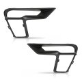 G-plus Pair Front Fog Light Cover Lamp Bezel Compatible With Ford Explorer 2018 2019 Lh Driver Rh Passenger Side 2pcs Fo1039181 