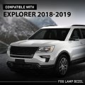 Pair Front Fog Light Cover Lamp Bezel For Ford Explorer 2018 2019 Lh Driver Rh Passenger Side 2pcs Fo1039181 Fo1038181