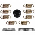 Caltric Exhaust Muffler Silencer Kit Compatible With Polaris 600 Rush Pro R Es Retro 2010 2011 2012
