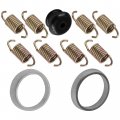 Caltric Exhaust Muffler Silencer Kit Compatible With Polaris 600 Rush Pro R Es Retro 2010 2011 2012
