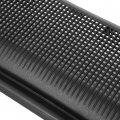 Kuafu Windshield Lower Cowl Vent Panel Compatible With 2021-2022 Ford Bronco Upper Trim Cover Pp Plastic Black