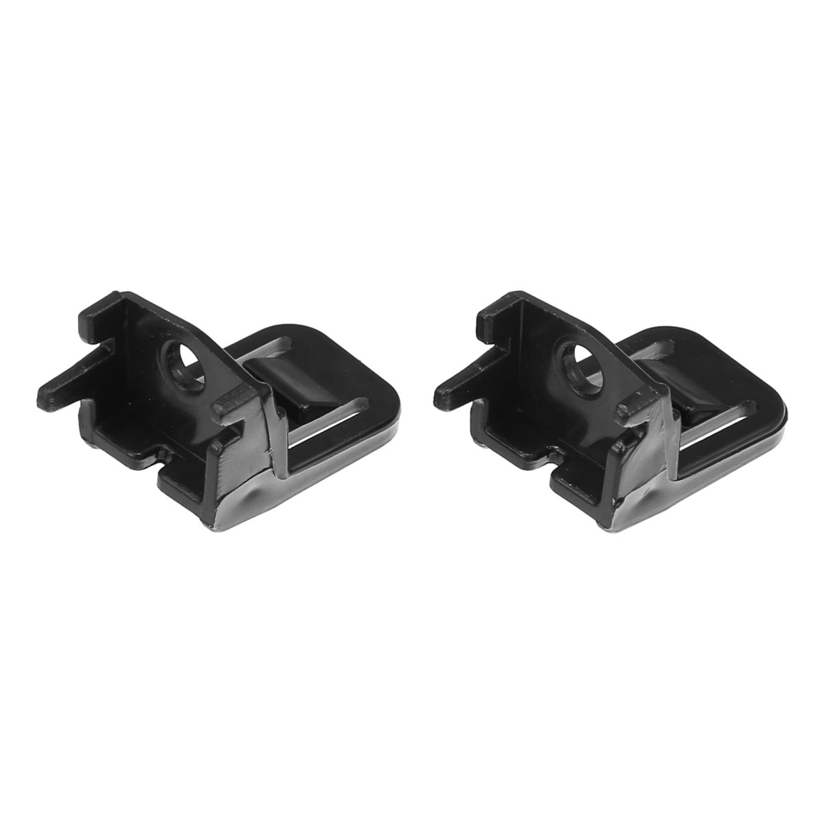 2 Pcs Black Front Left Side Headlight Clip No 33155-tea-t01 33155-tba-a01 For Honda Civic 2016-2020