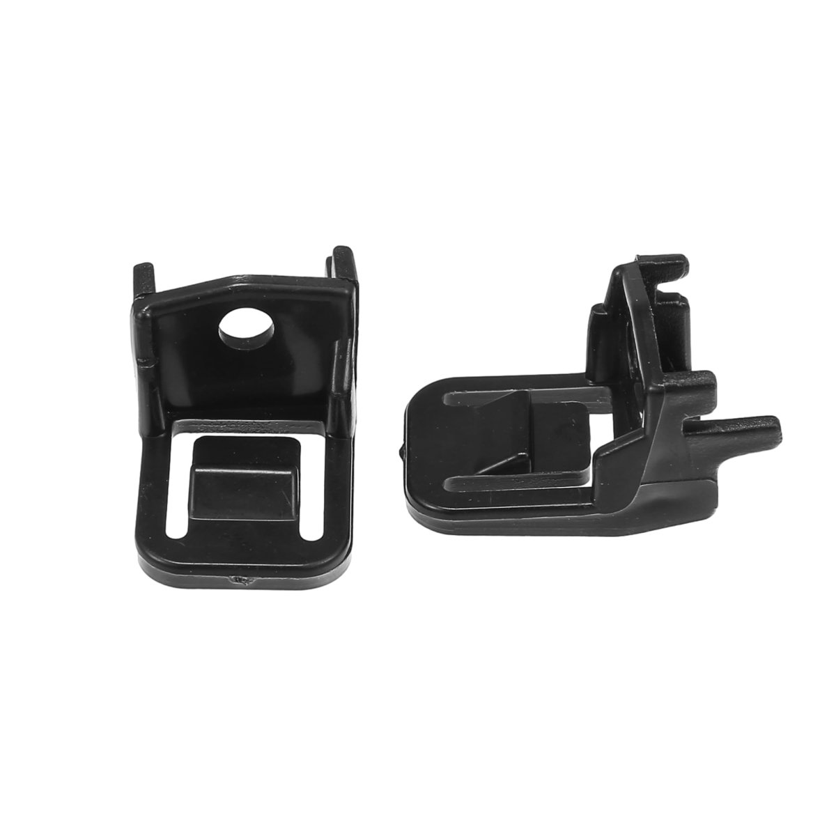2 Pcs Black Front Left Side Headlight Clip No 33155-tea-t01 33155-tba-a01 For Honda Civic 2016-2020