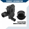 Hihaha 211-832-00-84 Hvac Heater Control Valve For Mercedes-benz E 350 2006-2009 550 2007-2009 Water Durable Plastic 1 Pc Black