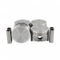 Dnj Piston Set Standard Size P610 For 90-97 Nissan Pickup D21 2 4l L4 Sohc Naturally Aspirated Designation Ka24e 