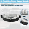 Acropix Hvac Blower Motor Resistor Heater Fit For Jeep Cherokee No 68223049aa Pack Of 1 Black Silver Tone