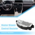 Acropix Hvac Blower Motor Resistor Heater Fit For Jeep Cherokee No 68223049aa Pack Of 1 Black Silver Tone