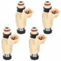 A-premium Fuel Injector Compatible With Chrysler Sebring Dodge Stratus 2001-2005 Mitsubishi Eclipse 2005 Galant 2001-2003 4-pc