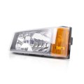 Turn Signal Light For 2007 Chevy Silverado 1500 Hd Classic 2500 Driver Side Front Capa Clear Lens Chrome Housing Gm2520185 