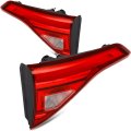 Taillight Assembly Fit 2017-2019 For Gmc Acadia Red Clear Lens Pair 
