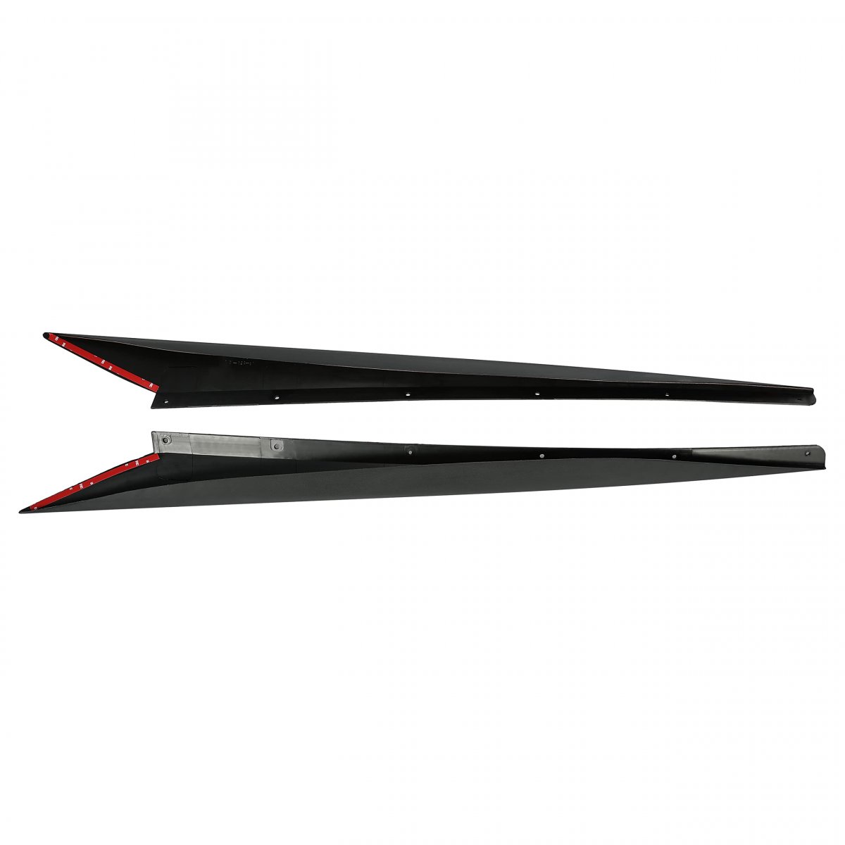 Side Skirt Rocker Panel Trim Guard Extensions For 2020 Plus Chevrolet Corvette C8 Stingray Replacement Body Kit Pair Unpainted